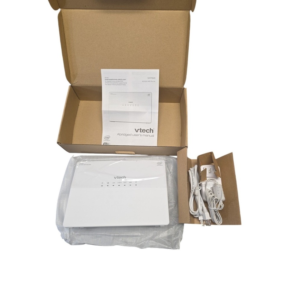 VTech VNT846 AC1600 Dual Band WiFi Router Brand New